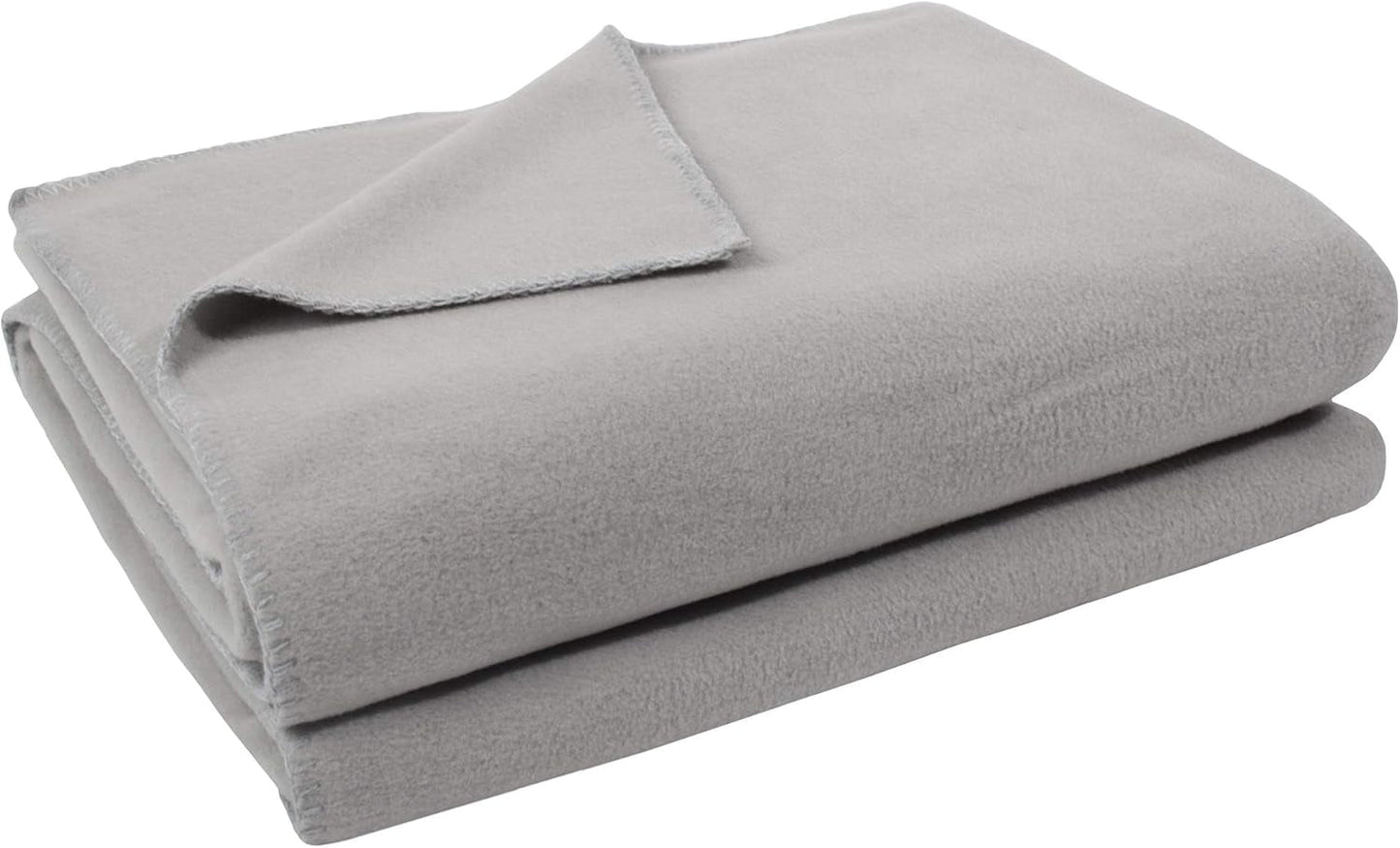 Deka Zoeppritz v barvě: Červená, Vyrobeno z 65% Polyester, 35% Viskóza, Rozměr: 160X200 Cm, 103291-235-160X200 Postele a peřiny Zoeppritz od roku 1828 920 Světle šedá Mel. Rozměr 220 x 240 cm