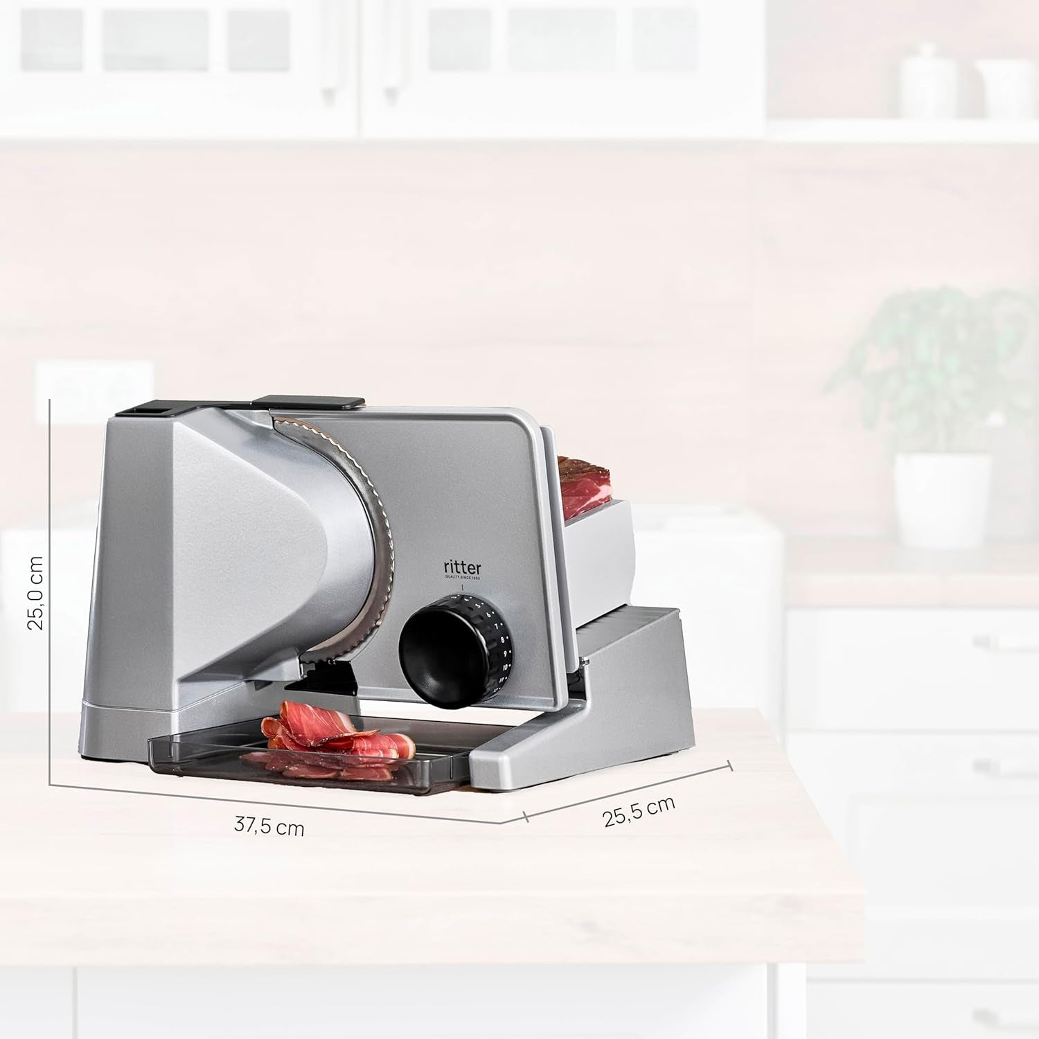Ritter Solida 4, elektrický kráječ s více funkcemi Rasnite a Slicers Naty Shop
