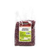 Bio červené fazole 1 kg, sušené bio luštěniny z kontrolovaných plodin, bohaté na bílkoviny a minerály, ideální pro nízkokalorickou, veganskou a vegetariánskou stravu