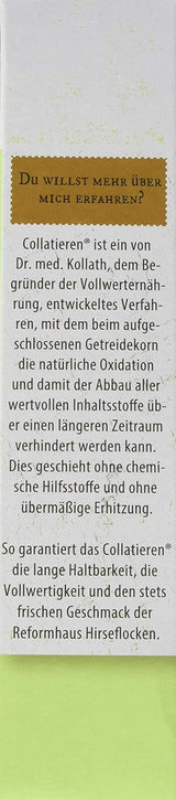 Hirse-Flocken Bio, 6Er balení (6 X 400 G) Cereálie Naty Shop