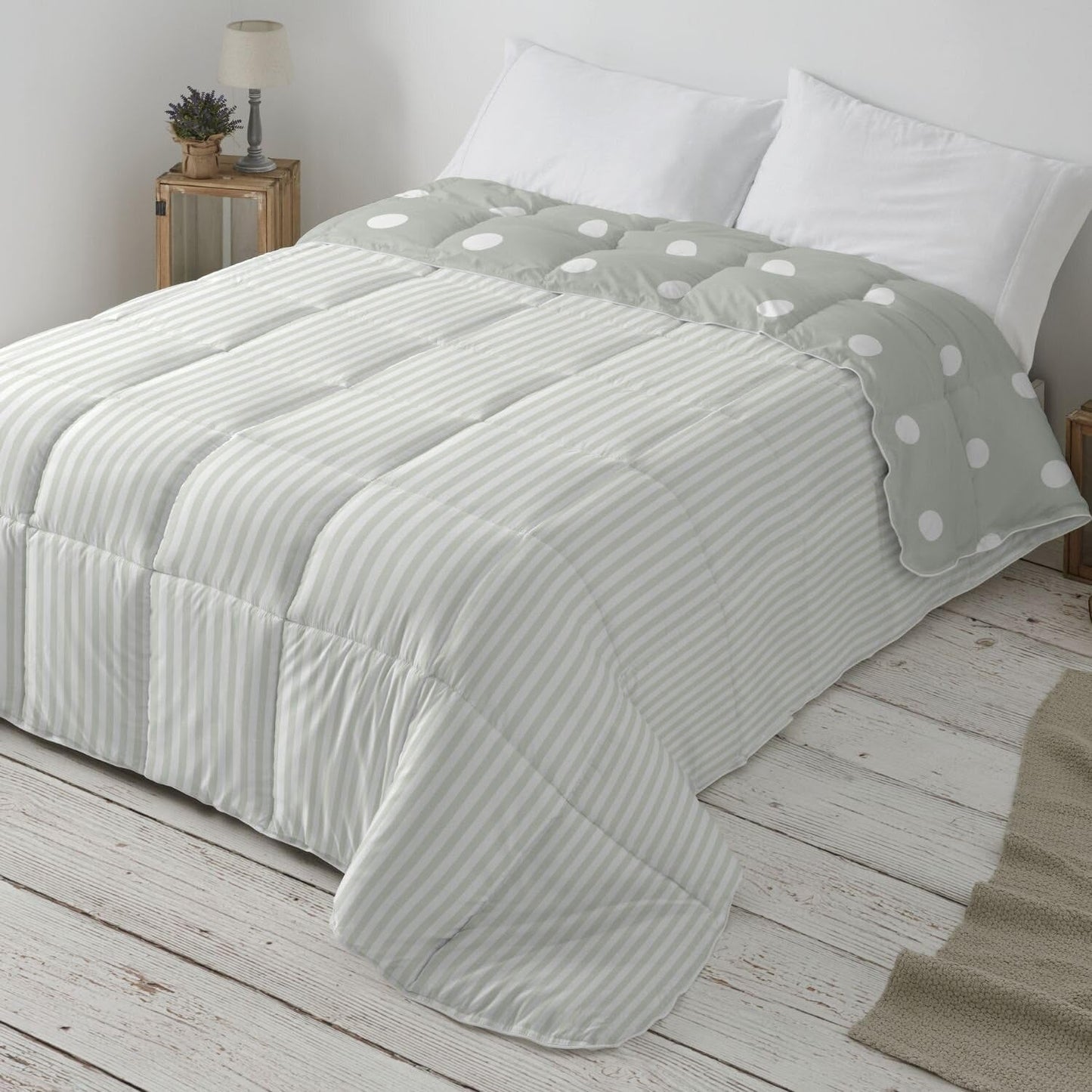 Přikrývka na přikrývku, syntetická, mátově zelená, Ancho 150 až 160 cm Přikrývky a přikrývky Naty Shop