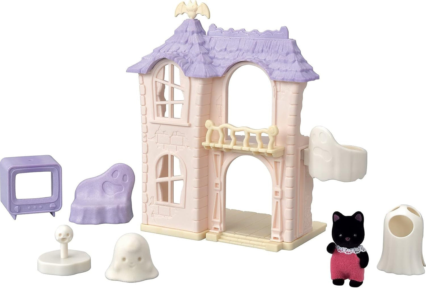 Sylvanian Families 5542 Strašidelný dům - Hrací sada Domeček pro panenky