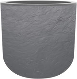 Kulatý hrnec, 40 cm, Volcania'Up 32,5 l, vzhled kamene, jednoduchá stěna, plocha vodní nádrže, Ø 38,5 x V. 36,8 cm, antracitově šedá