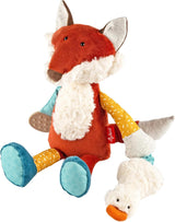 SIGIKID 40104 Active fish Baby Activity PlayQ Hračka pro děti dívky a chlapce doporučeno od 3 měsíců vícebarevné Bebe Toys Naty Shop Modrá/Žlutá/Červená/Červená
