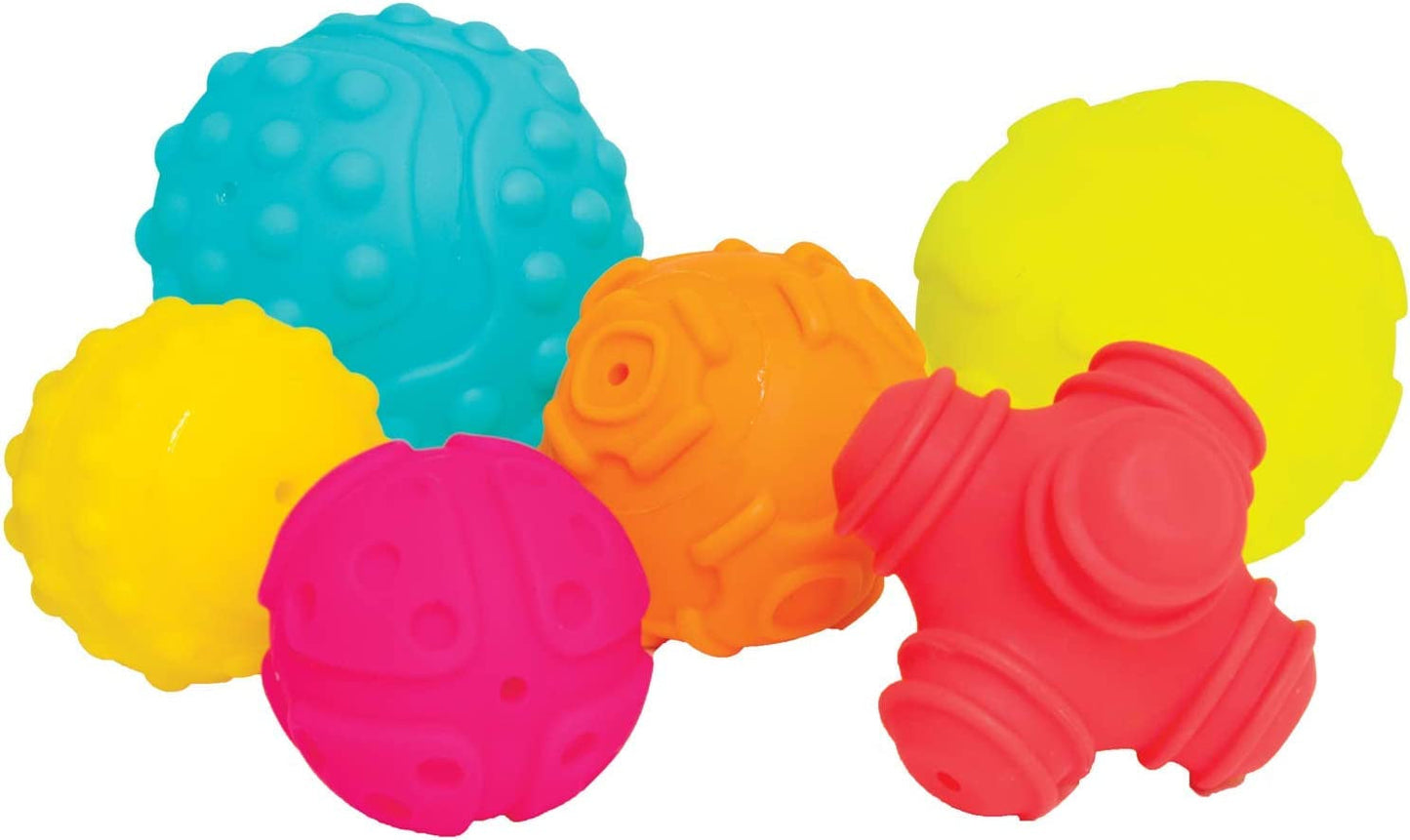 Playgro chrastící míček pro děti - chrastící míček pro děti - chrastící míček pro děti - chrastící míček - motorika - hračka pro děti - motorika pro děti - barevné Toys Bebe Naty Shop Sensory Balls