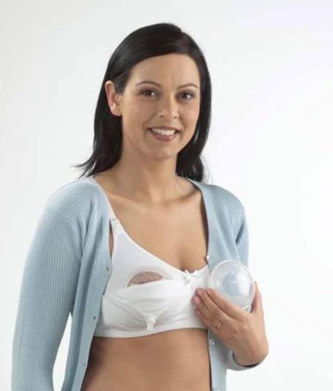Medela prsní mušle - bez BPA, vyrobené z měkkého silikonu, s prodyšnými větracími otvory, obsahuje 2 mušle Příslušenství Potraviny a kojení Bebe Naty Shop