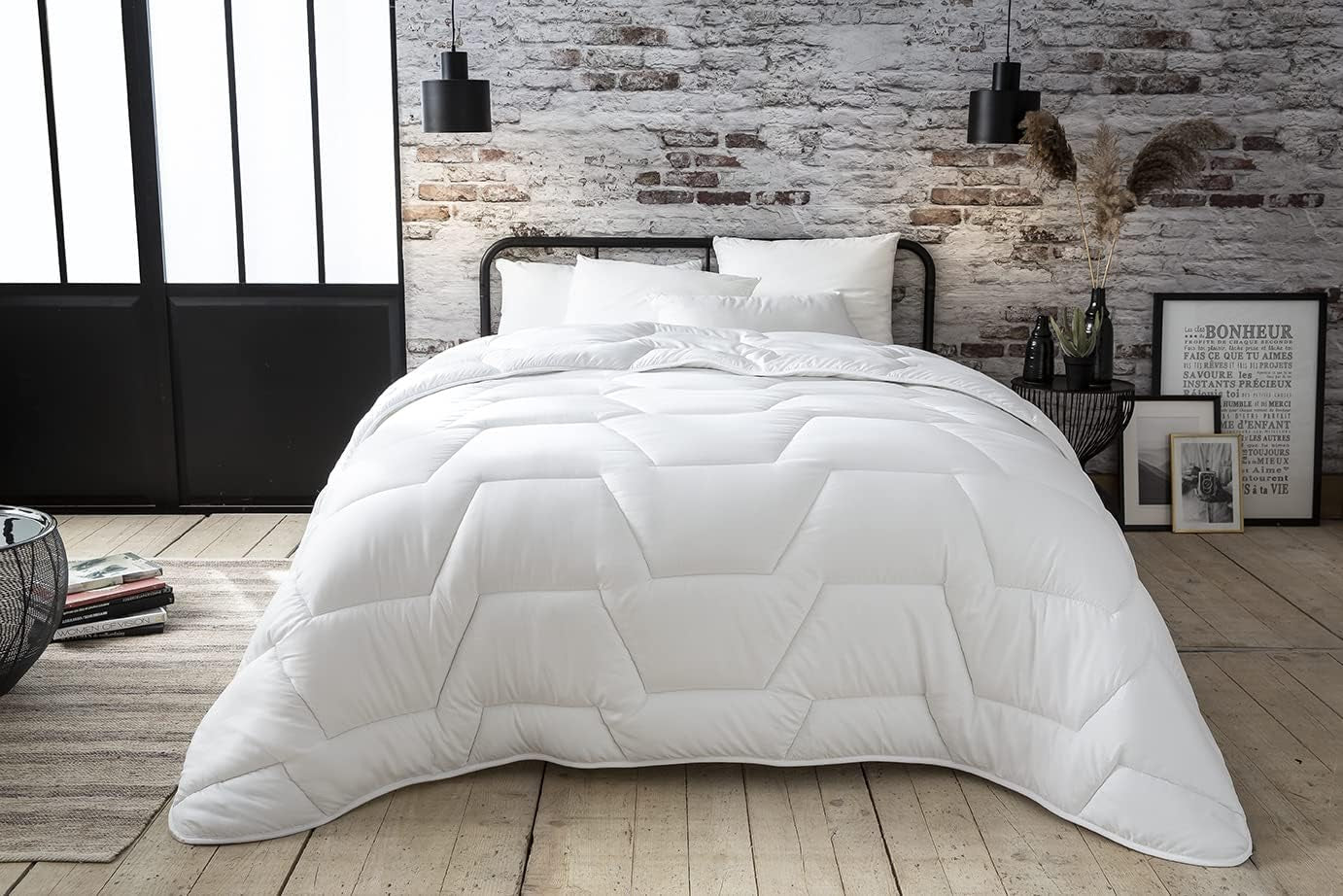 Abeil Acaristop povlak na přikrývku s antiroztočovým a antibakteriálním účinkem, polyester, bílý, 220 X 240 cm Přikrývky a přikrývky Naty Shop