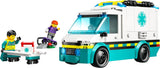 LEGO City Ambulance - hračka se 2 minifigurkami (skateboardista a řidič) - vzdělávací hračka pro chlapce a dívky od 5 let - nápady na dárky k narozeninám a svátku 60451 Stavebnice Besuche den LEGO-Store