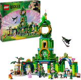 LEGO Wicked Welcome to Emerald City, hračka do věže, minipanenky Glinda a Elphaba, dárek pro filmové fanoušky a 9leté dívky a chlapce, kteří milují domečky pro panenky 75684 Stavebnice Besuche den LEGO-Store Výchozí název