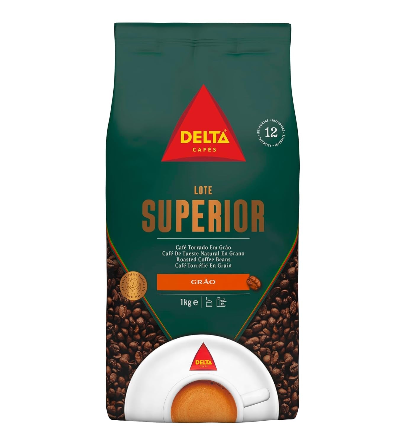 Šarže balení zrnková káva Delta Superior 1 kg