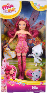 Simba 109483042 Panenka Mia a já, Phuddle s Trumptem, Elf s pohyblivými křídly a nohami, 6 spon do vlasů, 2 náramky, věk 3+, Vícebarevné, 23 cm
