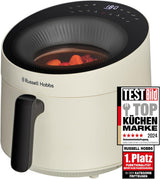 Russell Hobbs Airfryer, 5 litrů, 10 programů, okénko Spotřebiče Naty Shop Cream