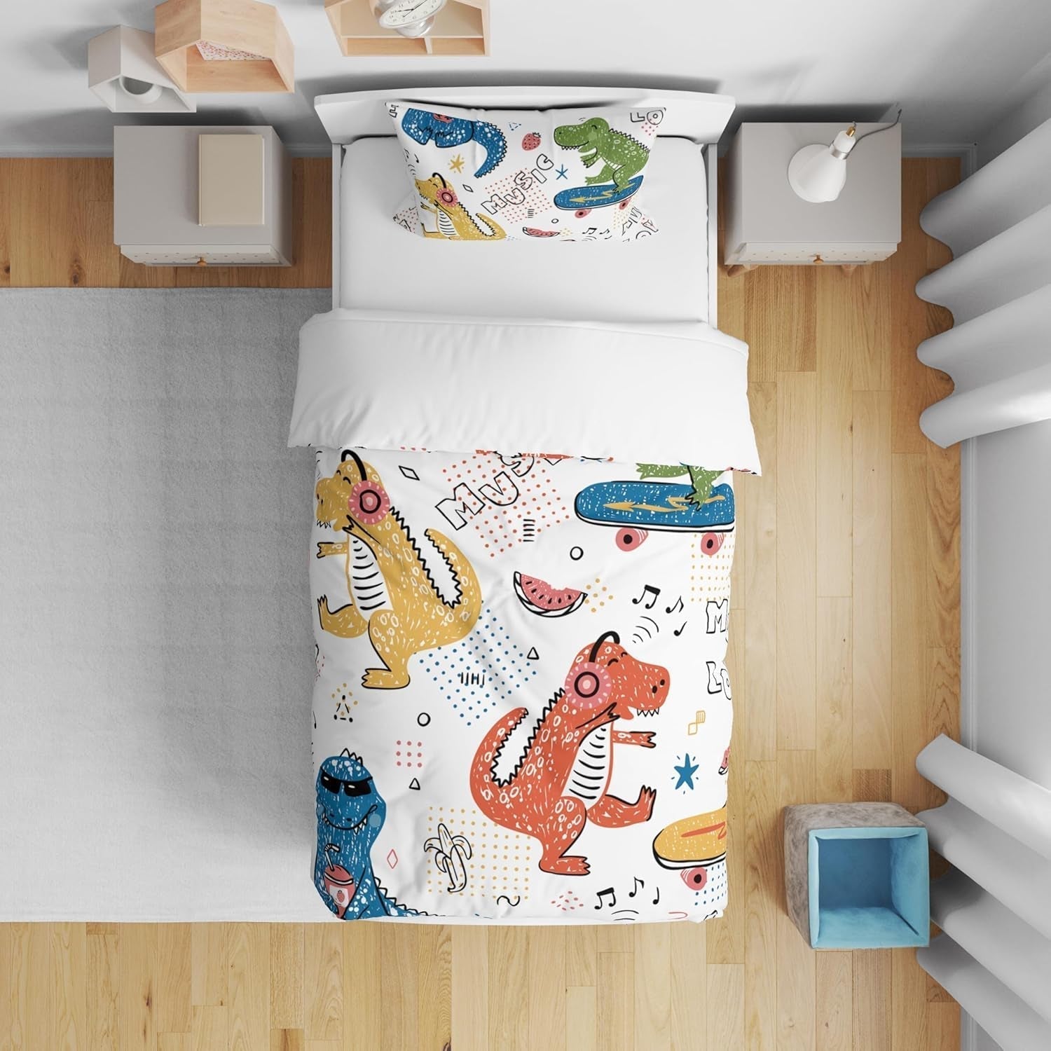Povlečení pro děti, chlapce, různé modely, se zipem, mikrovlákno polyester Povlečení dětské Naty Shop