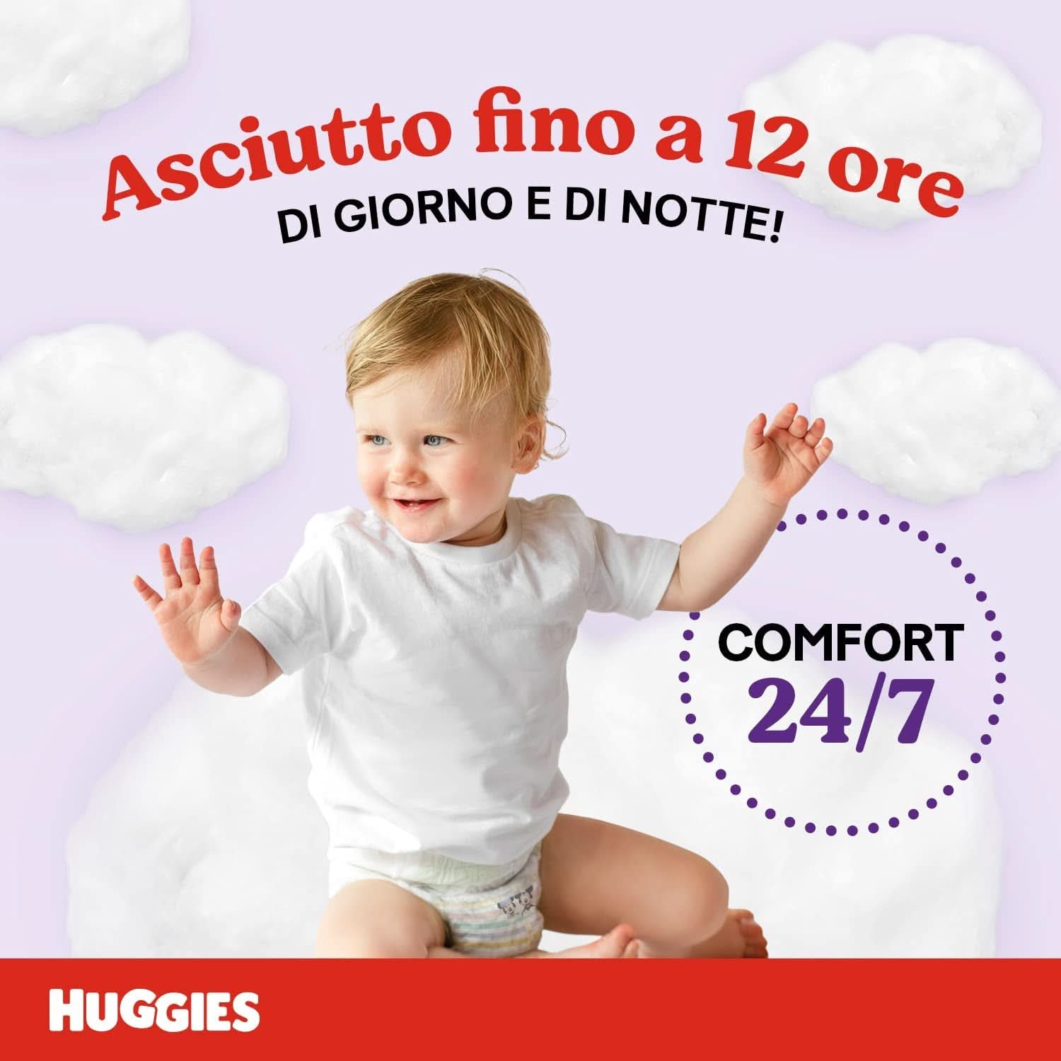 Huggies Ultra Comfort plenkové kalhotky, Größe 6 (15-25 Kg), 52 plen Naty Shop