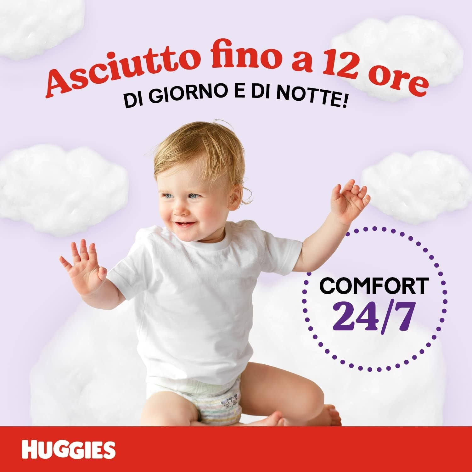 Plenky Huggies Ultra Comfort, velikost 4 (9-14kg), balení 72 ks plen