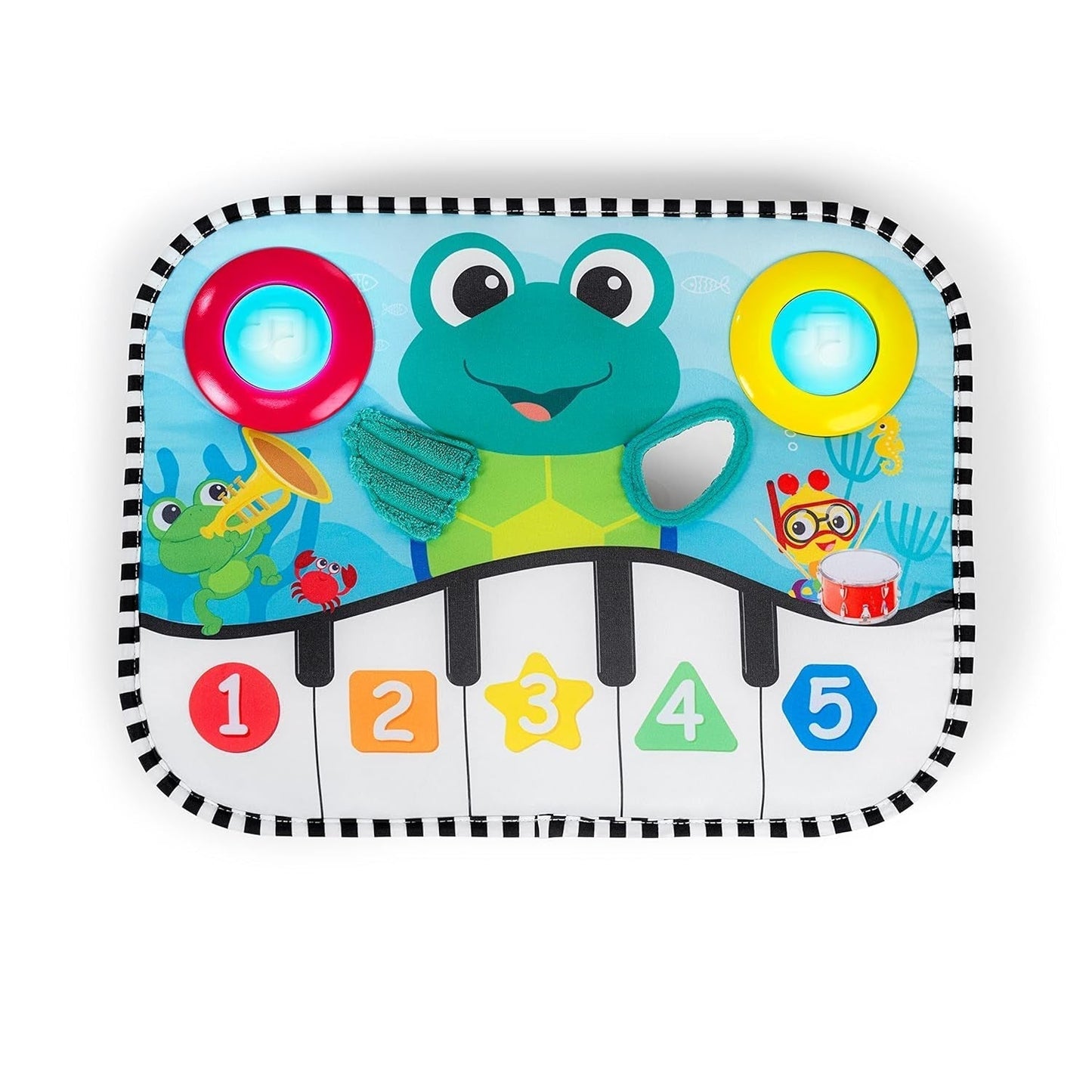 Baby Einstein Earl the Elephant ozvučení Bluetooth, hudební systém + noční světlo, hračky od miminka až po batole Bebe Naty Shop Dětská postýlka Hračka Neptun