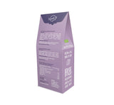 DIETNÍ JÍDLO RAW Bio sušenky z černého rybízu Zdravá svačina Vynikající kancelářské sušenky Bez konzervantů 100 g (1 balení)