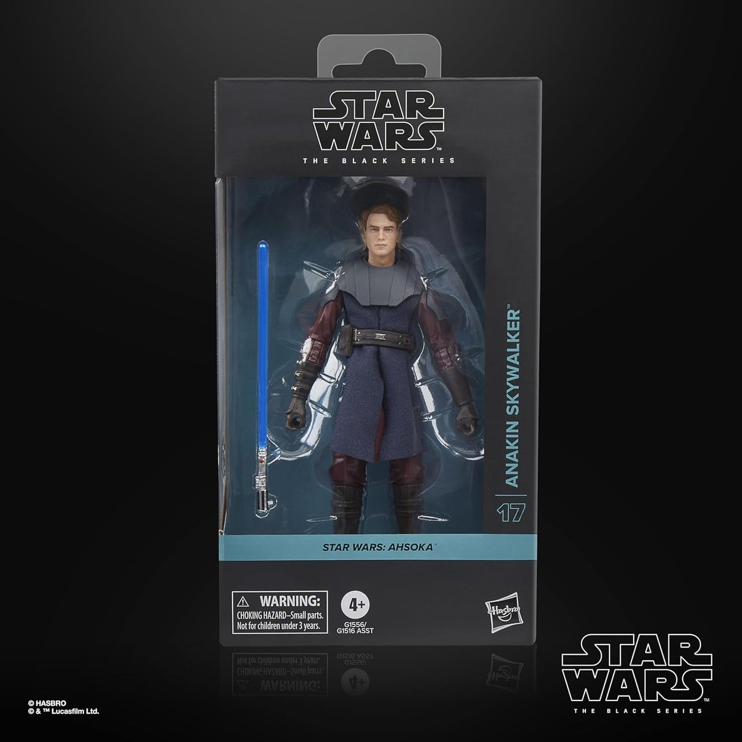 Star Wars Černá série Anakin Skywalker, Star Wars: Ahsoka prémiová sběratelská akční figurka (15 cm) Akční figurky Naty Shop