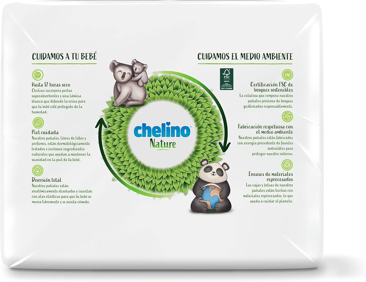 Dětská plenka Nature, velikost 6 (17-28 kg), 162 plen