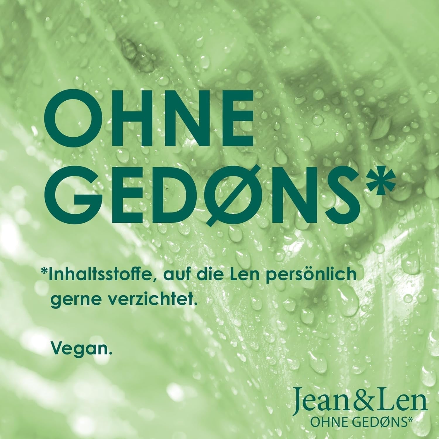 Jean & Len Green Tea & Lime hydratační šampon, pro normální až mastné vlasy, 300 ml Sprcha a koupel Jean & Len Green Tea & Lime