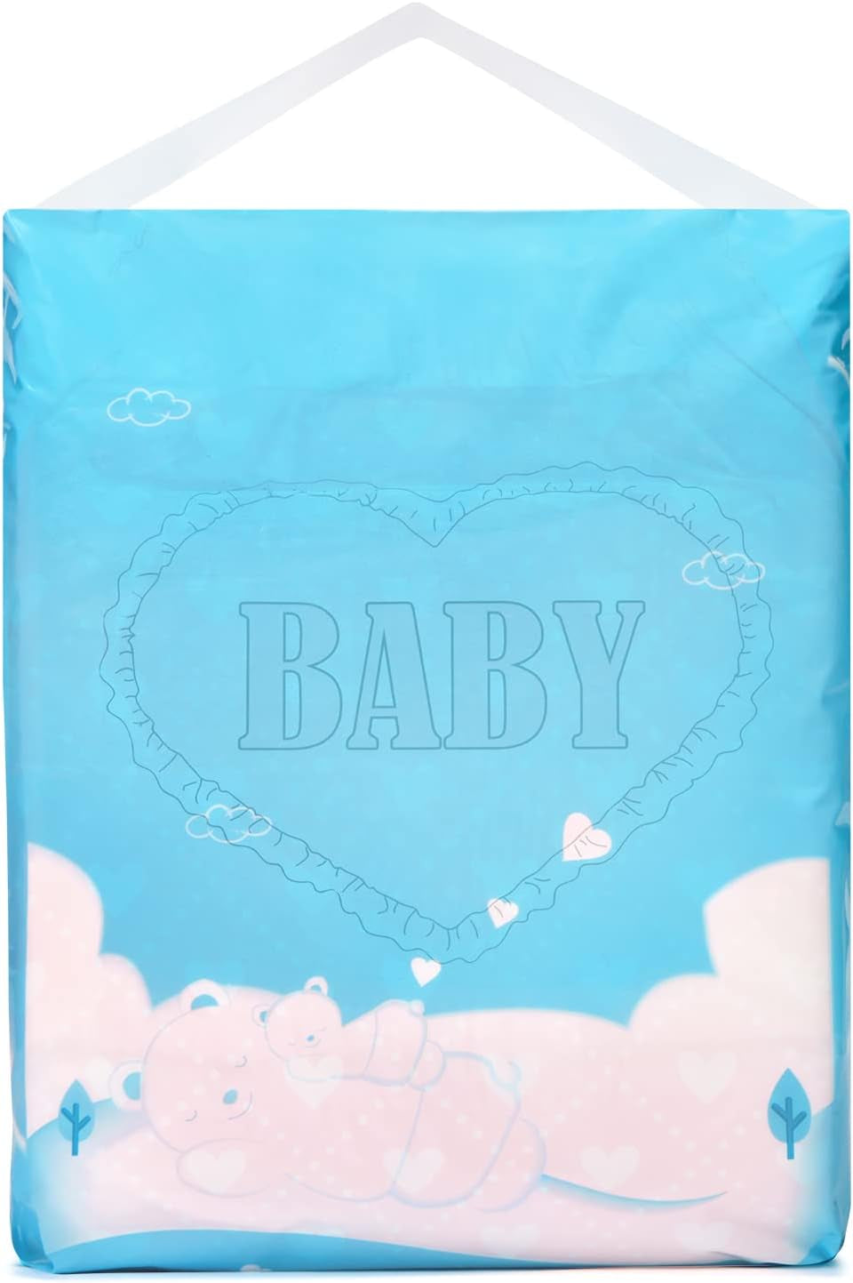 Pleny s potiskem pro dospělé 5500-5800 ml 2 balení - Blushing Baby (M)