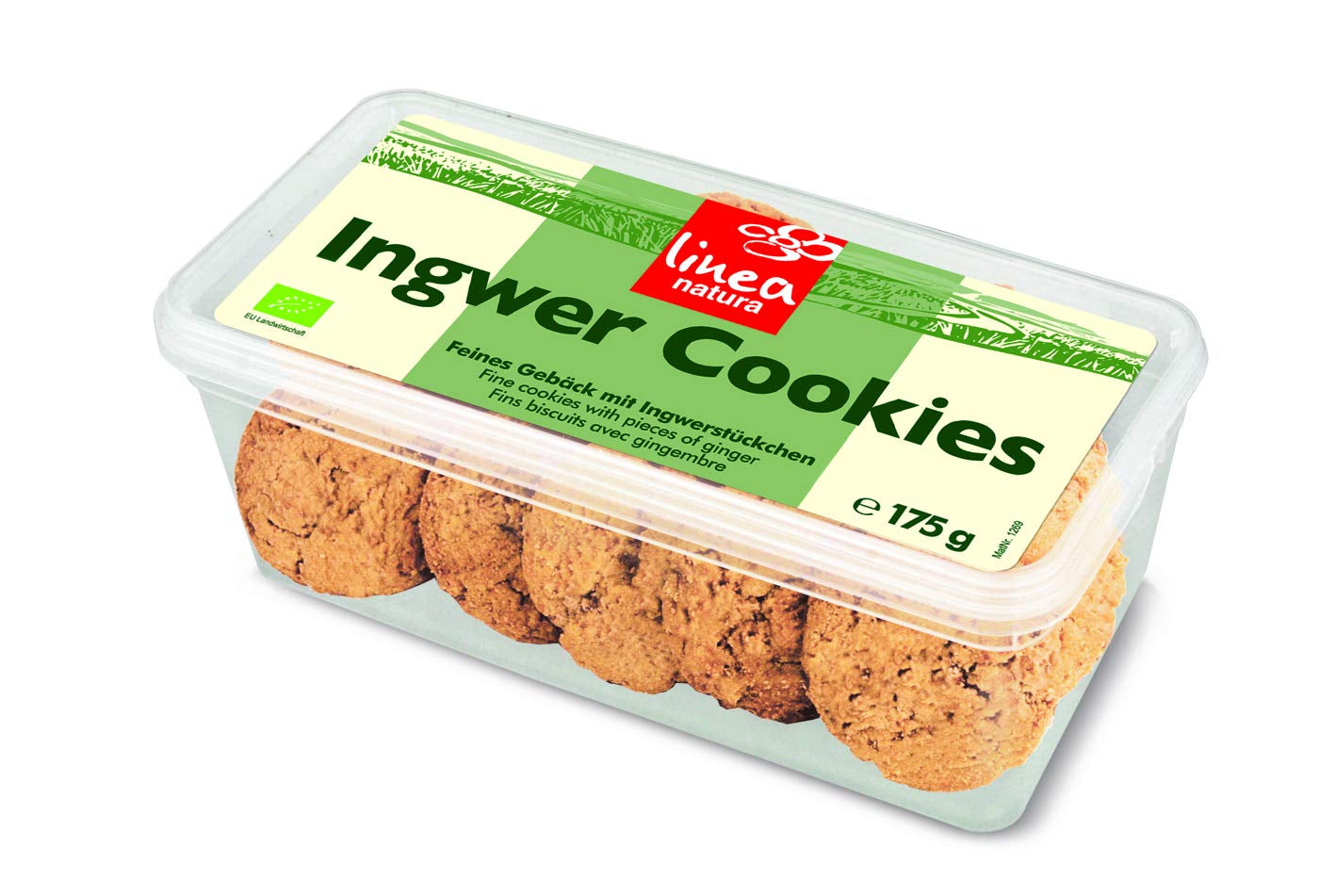 Bio zázvorové sušenky, balení 6 ks (6 x 175 g)