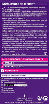 Permanentní barvicí pěna Perfect Mousse, 668 Hasellnuss Hair Dye Shop Naty Shop