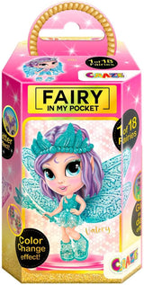 CRAZE Fairy in My Pocket | Pohádková panenka s křídly, sběratelská pohádková hračka se speciálními efekty, jako je třpyt, záře ve tmě a změna barvy Panenky Naty Shop