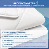 Exkluzivní přikrývka, velbloud, bílá, 135 X 200 cm Přikrývky a přikrývky Naty Shop