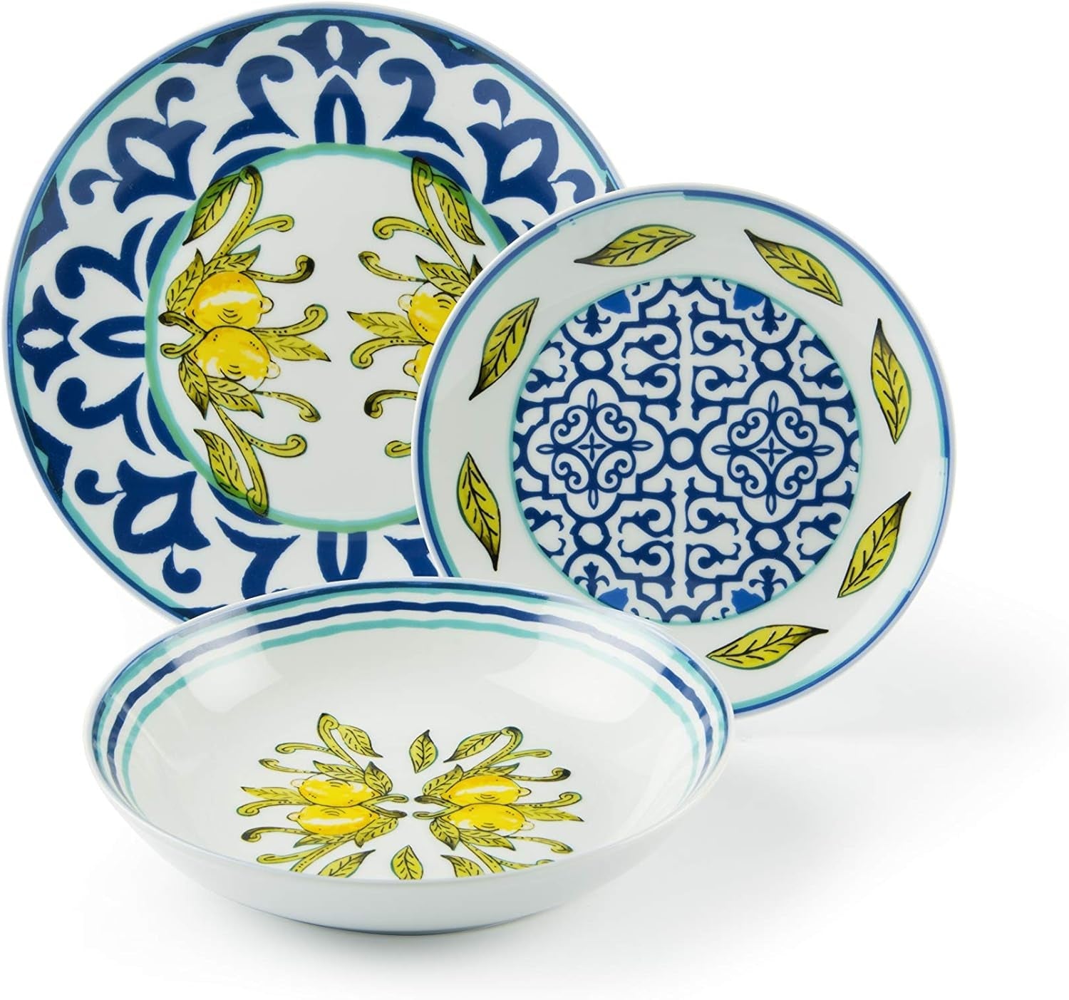 Sada nádobí Excelsa Amalfi, 18 kusů, porcelán