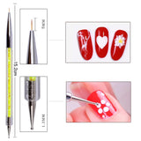 Nagel Art Fineliner Pinsel[5 kusů],Nagel Art Liner Pinsel,Professionel Detail Pinselset,Nagellack Pinsel,Für Nail Art Design Painting Salon,Nageldesign Nagel Fußpflege