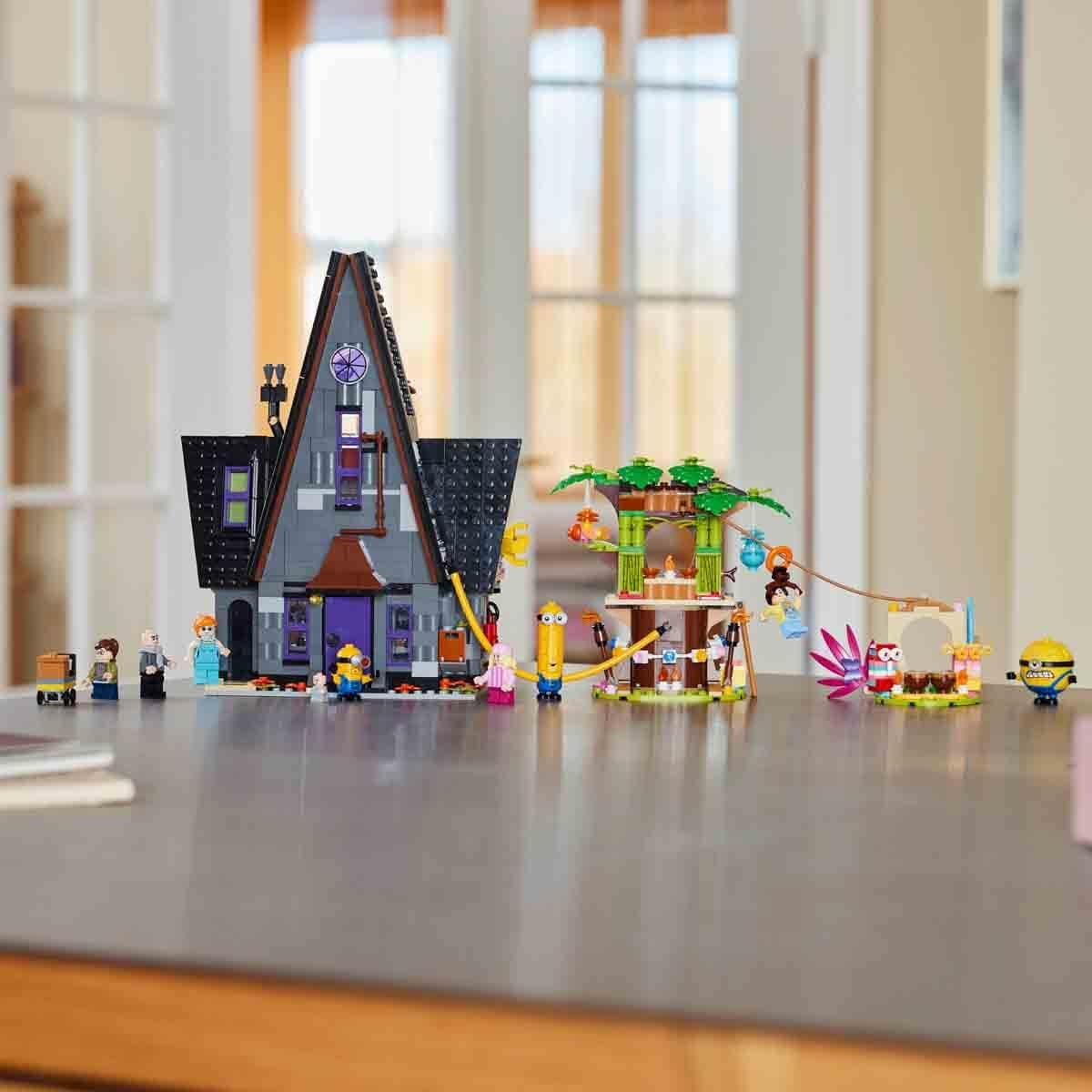 LEGO I – Jednoduše nenapravitelní 4 Rodinná vila Grua a přisluhovačů I – Jednoduše nenapravitelná 4 filmová herní sada Dětská hračka Dárek pro chlapce a dívky od 8 let 75583 Stavebnice Beuche den LEGO-Store
