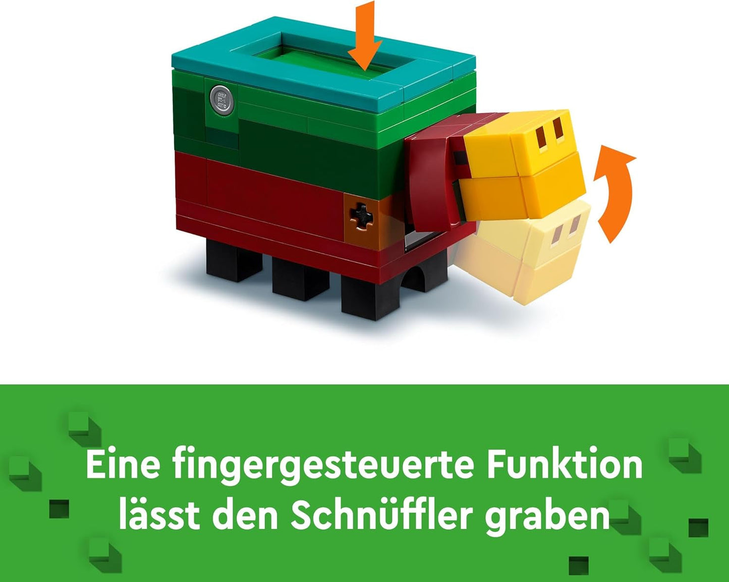 LEGO Minecraft Cherry Blossom Orchard Toy Garden k prozkoumání se Sunny, Snifferem, Zombie a Bees Dárek pro hráče pro chlapce a dívky 8 let 21260 Stavebnice Beuche den LEGO-Store