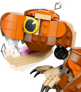 LEGO Jurassic World Little Eatie: Stavebnice T. Rex pro chlapce a dívky 7letá stavebnice dinosaura Dětský dárkový model s pohyblivými ústy, hlavou a ocasem 76967 Stavebnice Besuche den LEGO-Store
