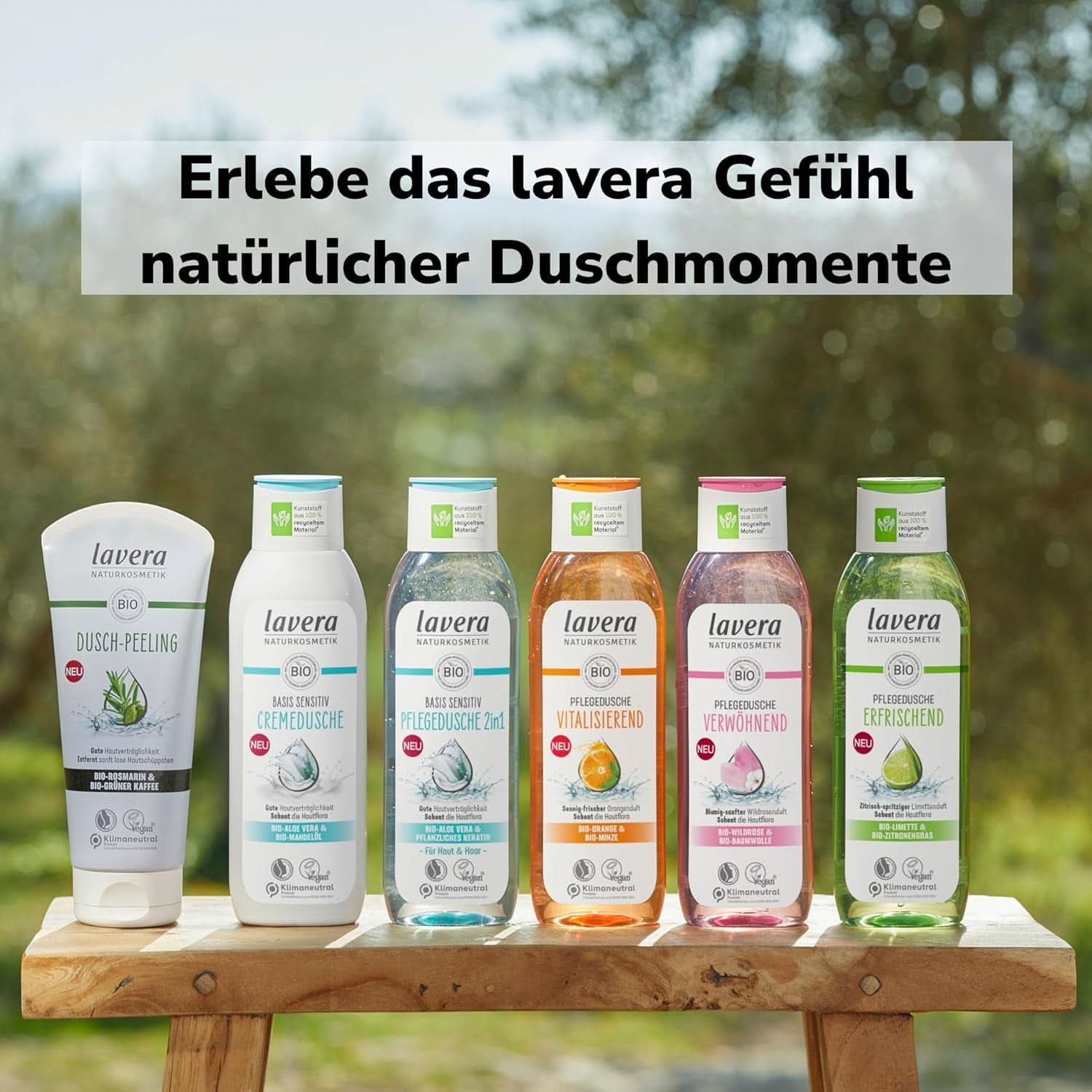 Lavera, Osvěžující sprchový gel s bio limetkou, 250 ml Sprchový kout a koupel Naty Shop