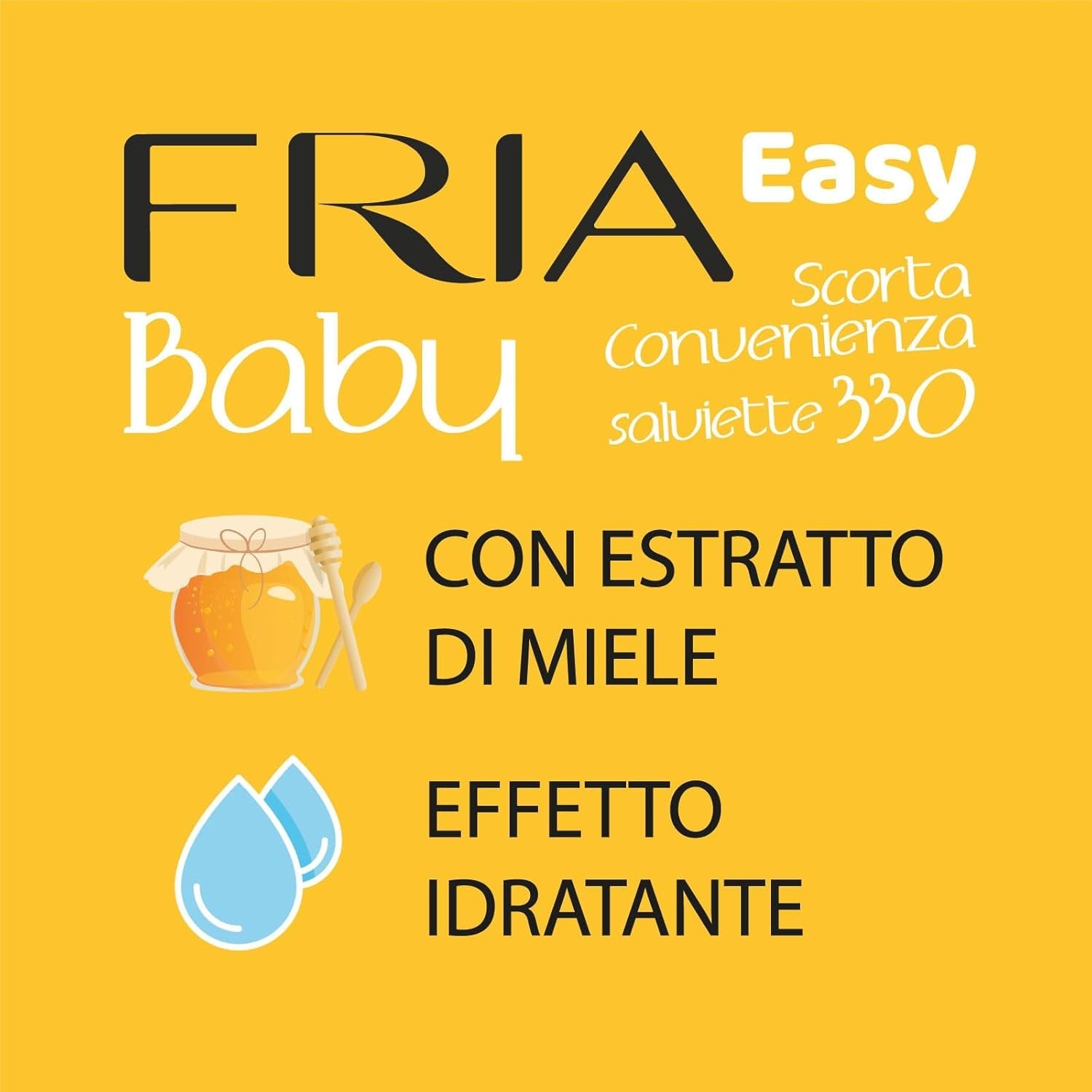 Easy Baby vlhčené ubrousky s aloe vera a výtažkem z medu, zvlhčující pleť, dermatologicky testováno, balení 330 ubrousků