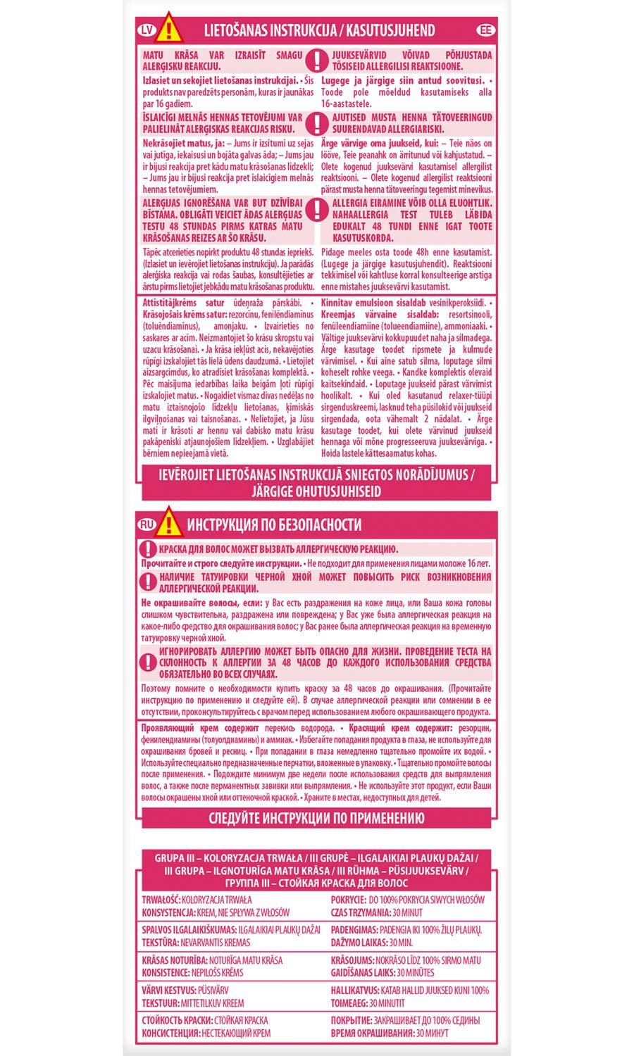 Barva na vlasy L'Oréal Paris Excellence 6.41 – světle jantarová bronzová barva na vlasy Naty Shop