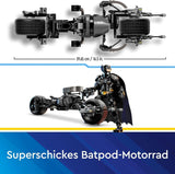 LEGO DC Batman: Stavebnice Batmana s Batpodem, filmová hračka superhrdina, dětská dobrodružná herní sada, dárek pro chlapce a dívky 76273 Stavebnice Besuche den LEGO-Store