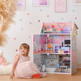 Olivias Little World Glasshouse Kids 12" domeček pro panenky a 10 doplňků pro panenky 3,5" Multi Td-12518D Domky pro panenky Naty Shop