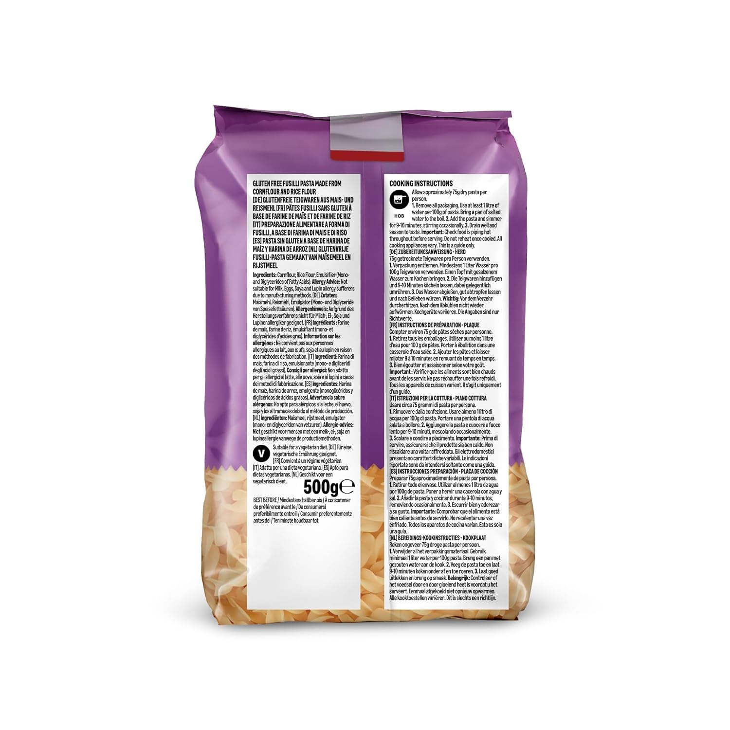 od Amazon bezlepkové fusilli, 500 g