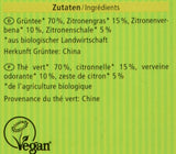 Bio zelený čaj s citronem, 20 sáčků, 40 g
