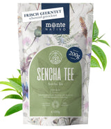 Monte Nativo Ceremonial Matcha Powder (40 g) - ideální pro matcha čaj, latté a smoothies - zelený čaj z Japonska - ceremoniální kvalita, v kovové krabičce - 100% čistý, bez lepku, jemně mletý