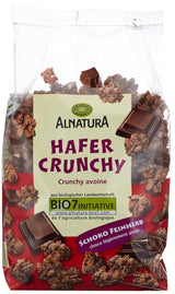 Křupavé ovesné koláčky s bio čokoládou, 375g