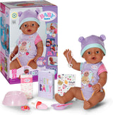 BABY Born Eva 43 cm, panenka s 10 funkcemi a doplňky, pro děti od 3 let, funguje bez baterie, velká panenka 43 cm, 836408 Zapf Creation Dolls Naty Shop Výchozí název