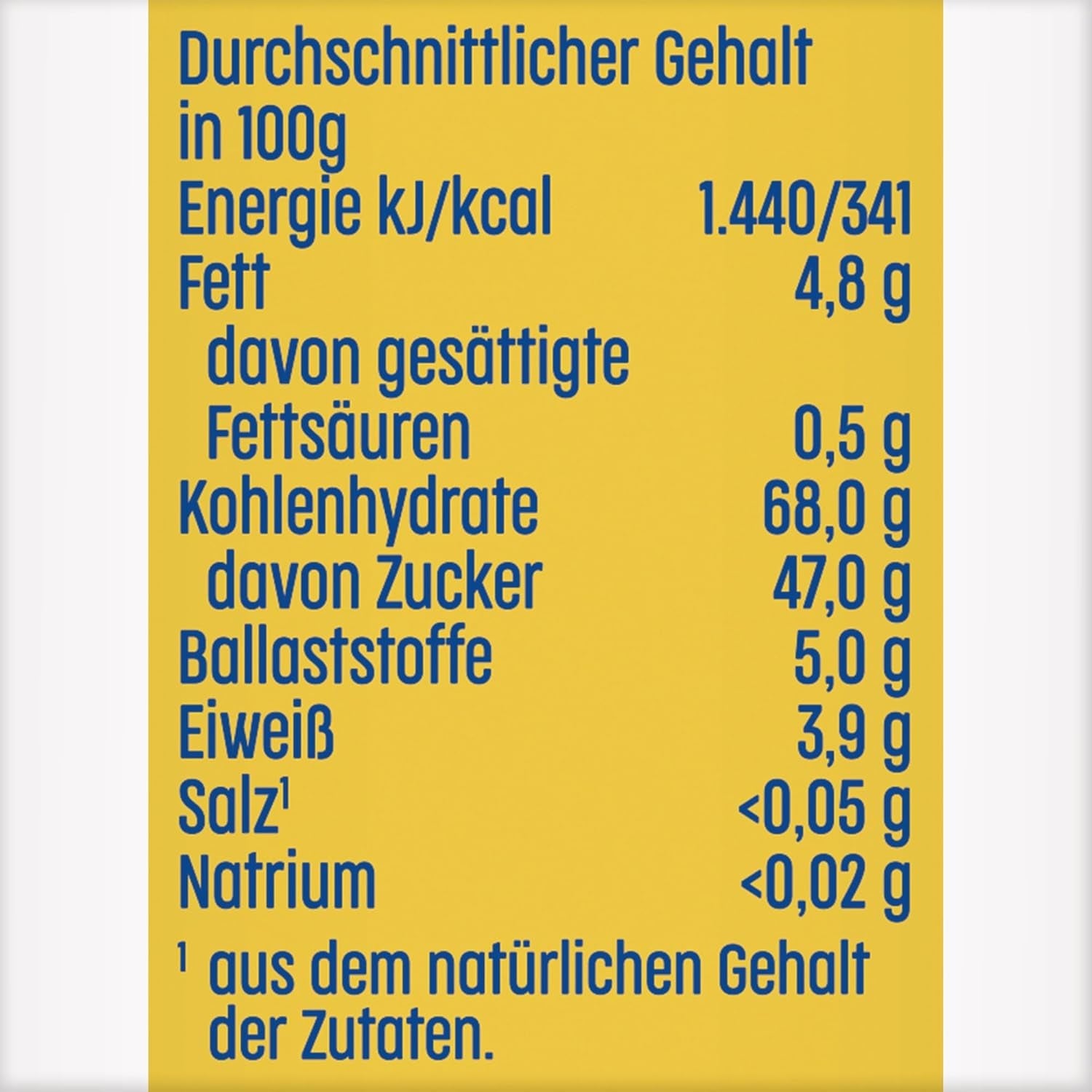 Jablečné a banánové tyčinky (20 x 25g), slazené pouze ovocem, perfektní svačina mezi jídly, připravované z přísně kontrolovaných a vybraných surovin.