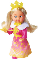 Simba Evi Love Princess Ride, panenka princezna se sáněmi a zimním koněm, doplňky pro princezny, 12 cm, věk 3+