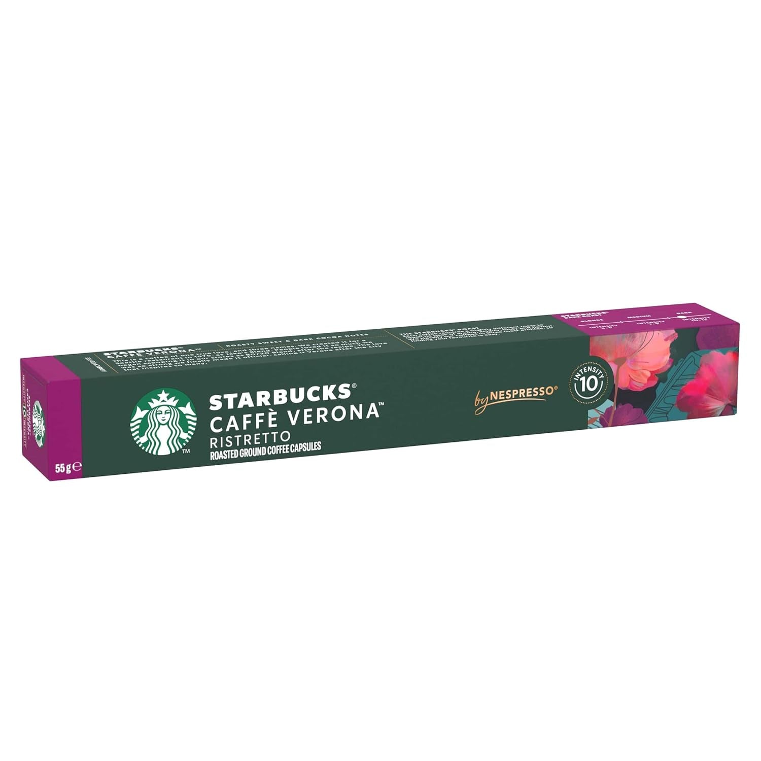 STARBUCKS Caffé Verona od Nespresso, Dark Roast, Kaffeekapseln 10 x 10 (100 Kapseln)