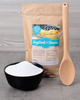 Erythritol + Stévie Přírodní náhražka cukru bez kalorií 1:1, 1 kg Sladidla Naty Shop