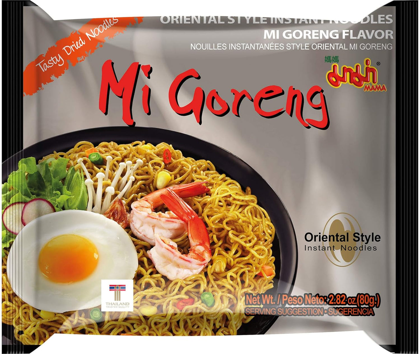 Mama Mi Goreng Instantní nudle 80 g Balení po 20 ks (20 x 80 g)