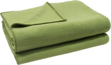 Zoeppritz Decke in Der Farbe: Rot, Aus 65% Polyester, 35% Viskóza Hergestellt, Gre¶ÃŸe: 160X200 Cm, 103291-235-160X200